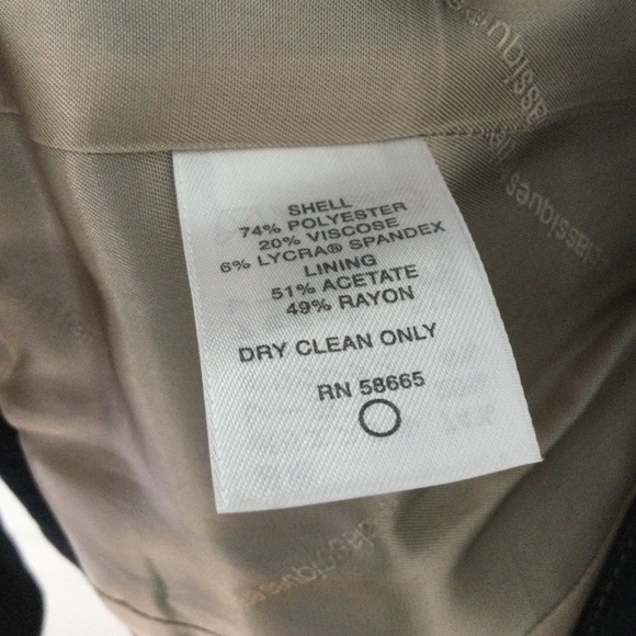 Classiques Entier Pantsuit Dark Denim Blue Color Size 12 - Picture 7 of 13